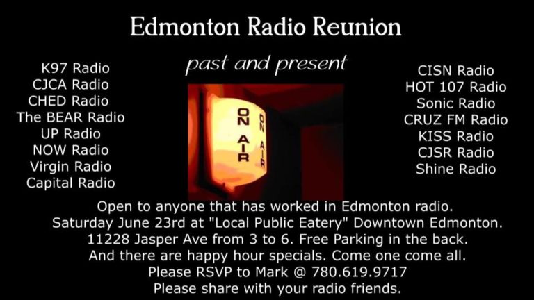 Edmonton Radio Reunion coming up! - Puget Sound Radio